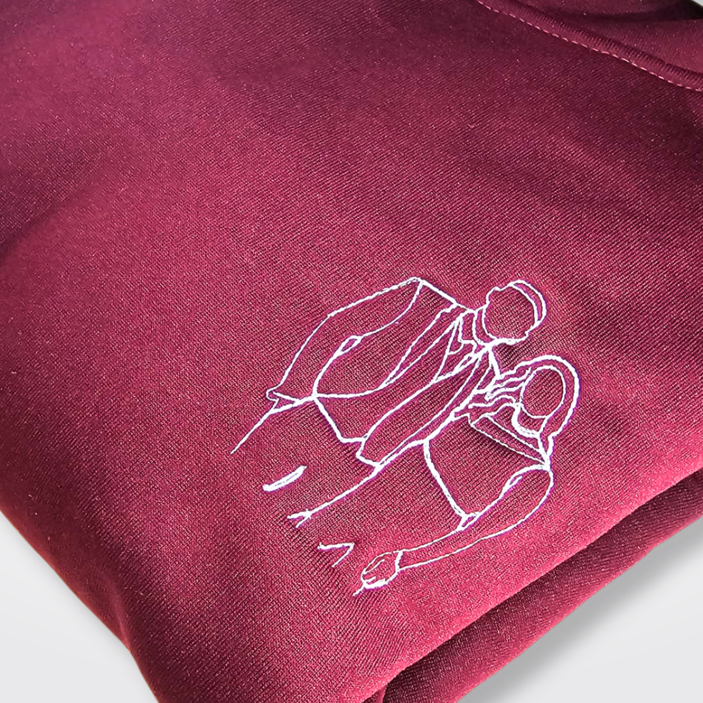 Photo Outline Hoodie