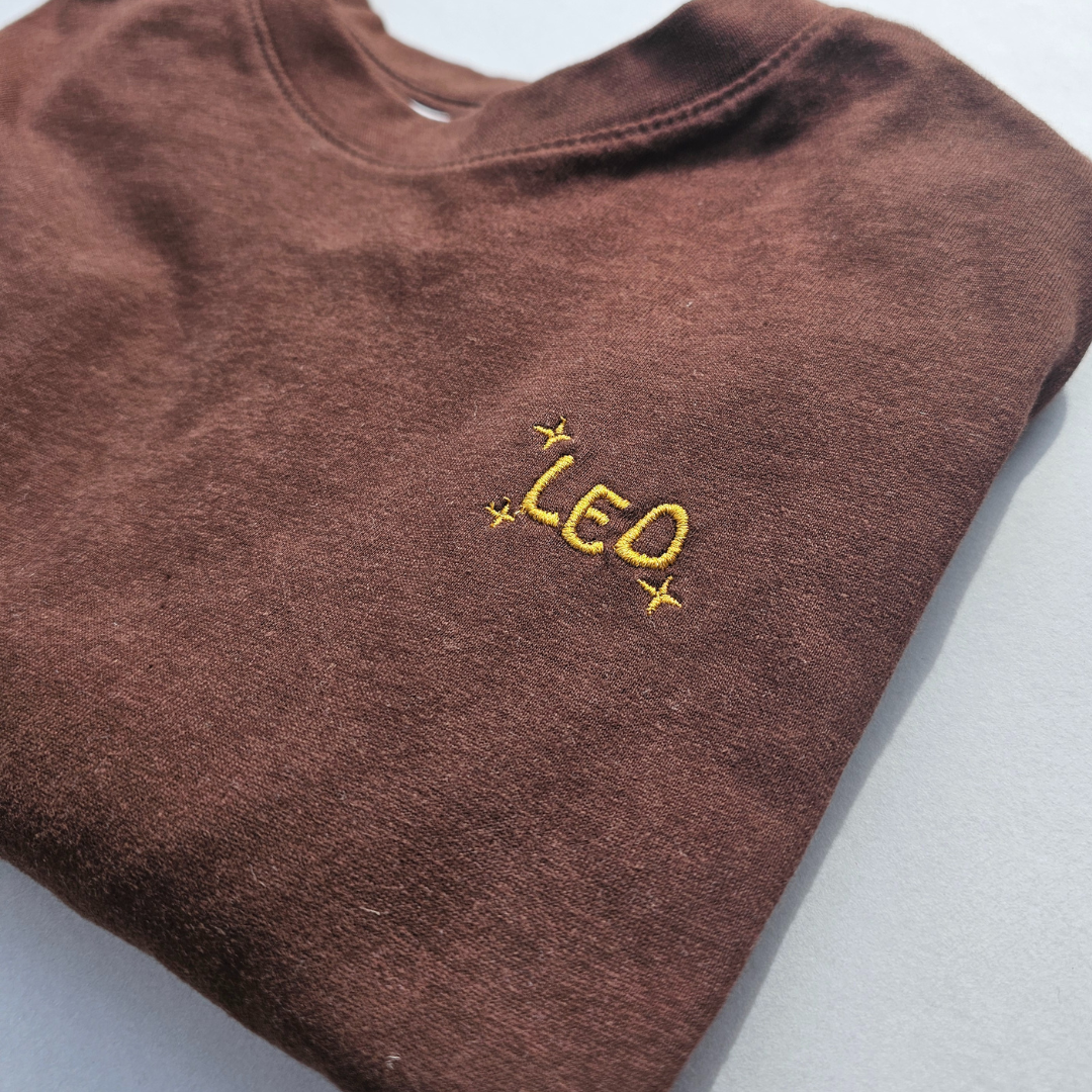 Zodiac Embroidered T-Shirt