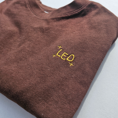 Zodiac Embroidered T-Shirt