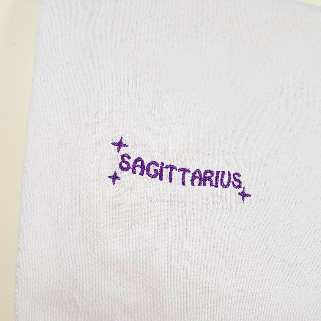 Zodiac Embroidered T-Shirt