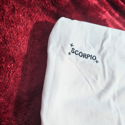 Zodiac Embroidered T-Shirt