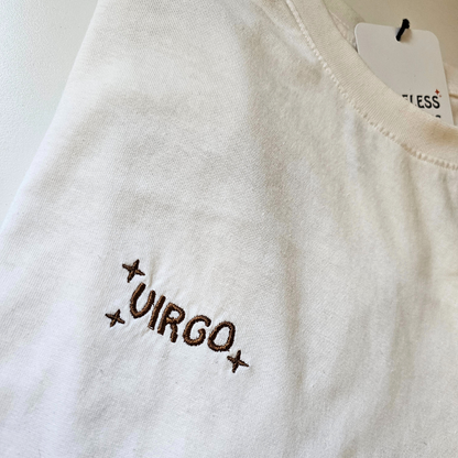 Zodiac Embroidered T-Shirt