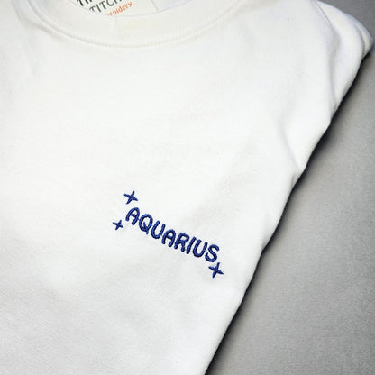 Zodiac Embroidered T-Shirt